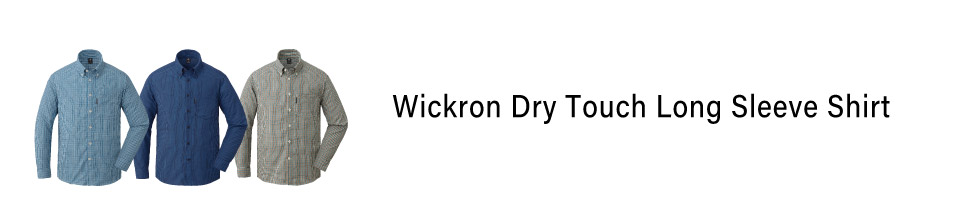 WICKRON DRY TOUCH LONG SLEEVE SHIRT M'S