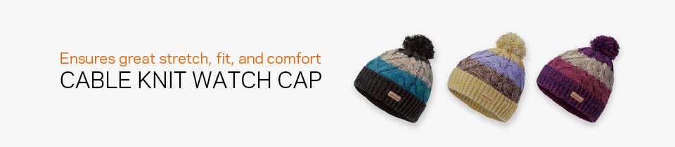 CABLE KNIT WATCH CAP #2
