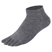 Wickron Travel 5 Toe Ankle Socks
