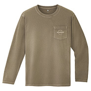 Washed Out Cotton Long Sleeve T Men's